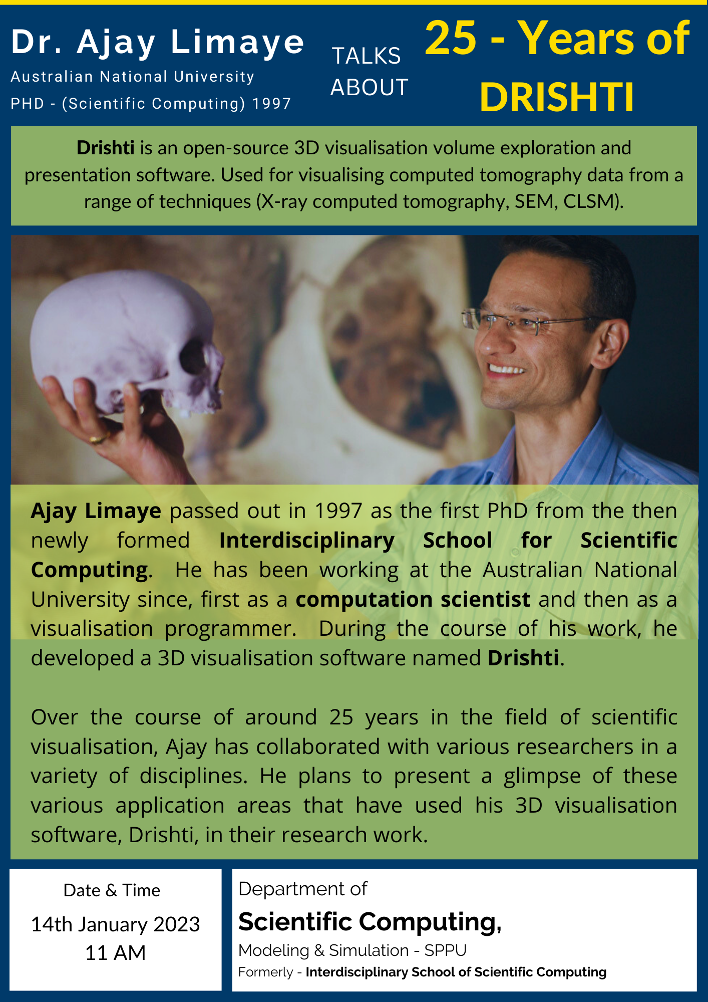 Ajay Limaye Colloquium Poster