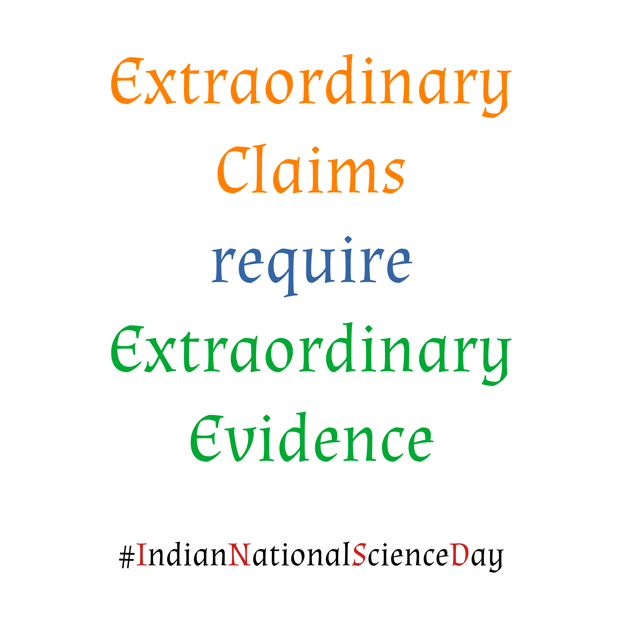 Indian National Science Day Posters